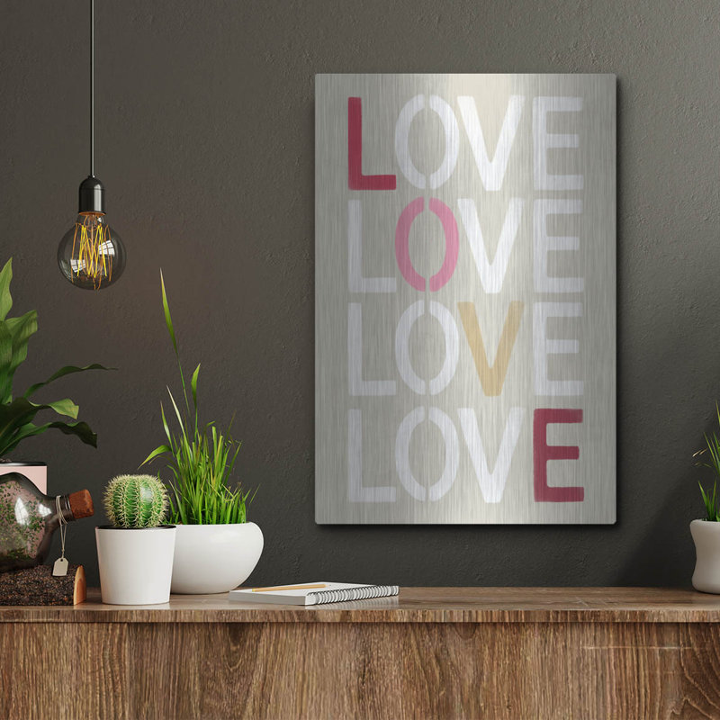 «Love Stray» par Linda Woods, H 16 po x l 12 po
