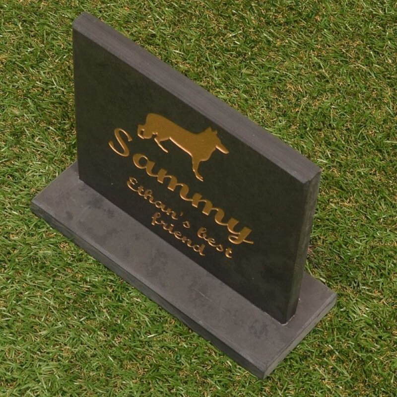 Jazlynn Stone Animals Memorial Plaque