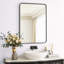 Black Metal Tempered Mirror With Deep Frame-343798857-343798855