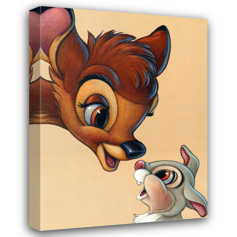 Bambi et thumper - Best of Friends, H 48 po x l 36 po