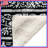 Black White Ornate Pattern Blankets-129218409