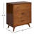 Williams 32'' W 3-Drawer Vertical Mahogany Chest-387983601