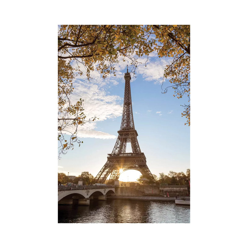 Autumn In Paris by Matteo Colombo - Wrapped Canvas Print, 20.32 cm H x 30.48 cm W