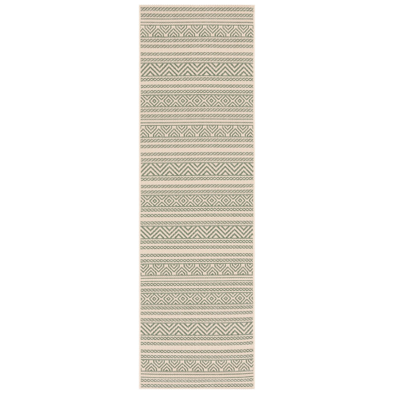 Courtyard Performance Southwestern Indoor/Outdoor Area Rug, Runner 2'3" x 8'
