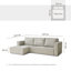 3 Seater Corner Sofa -1005900876-1005900873