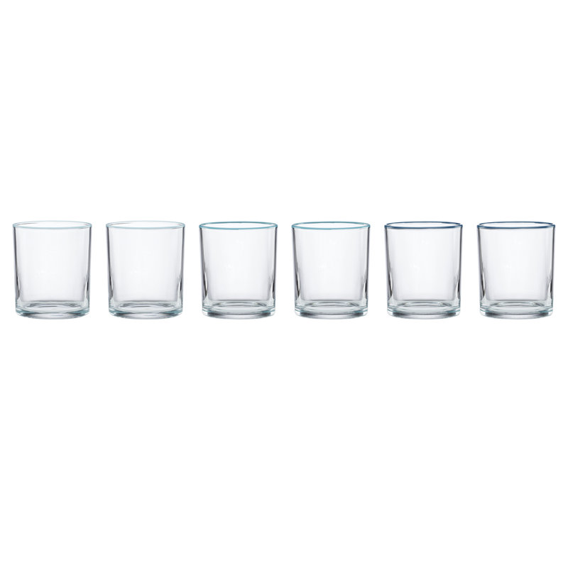 24 Seven Turquoise Medium Tumbler, Set of 6