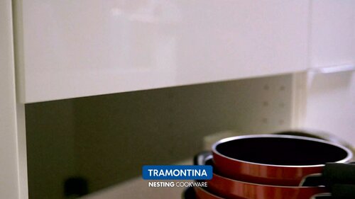 Tramontina Nesting 11 PC Nonstick Cookware Set - Naval - 80156/067DS