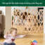 Clôture extensible en bois pour chien