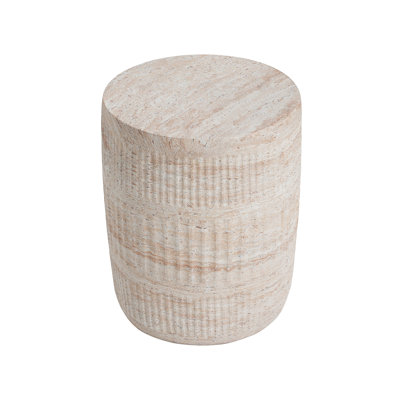Outdoor/Indoor Lightweight Concrete Side Table(Only Including Table)