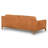 Zyon 90'' Full Grain Italian Leather Sofa