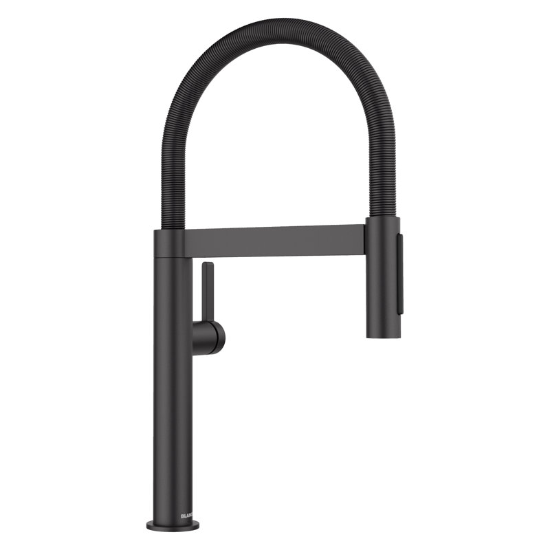 MINI BLANCOCULINE II 1,5 GPM NOIR MAT, Noir mat