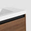 Ensemble de meuble-lavabo simple 29,53 po avec plateau en céramique Jakayden