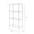 Neeka 36'' W Metal Shelving Unit