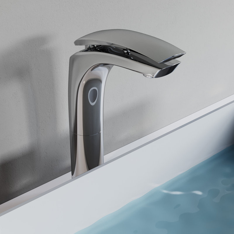 Single-handle Bathroom Faucet, Chrome