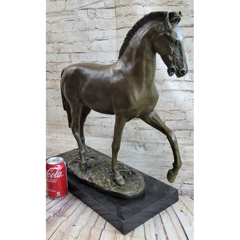 Très grande vitrine à cheval Arabian par Mene