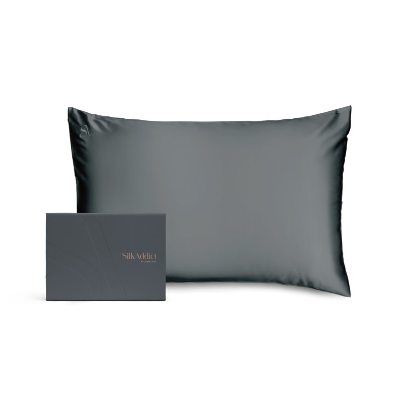 Pillow Case, Charcoal