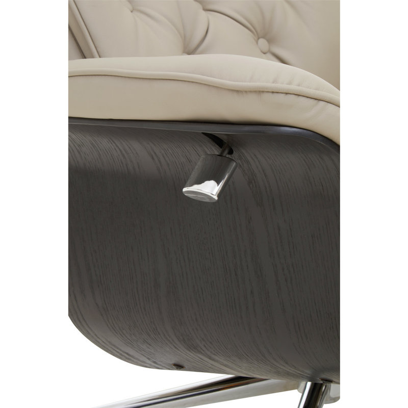 Zora 83cm Wide Swivel Standard Recliner, Mink