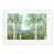 Matte White Framed