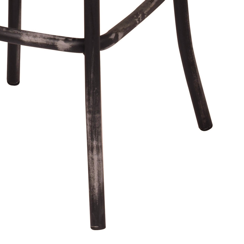 Veale Yahir Armless Bar Stool, Copper