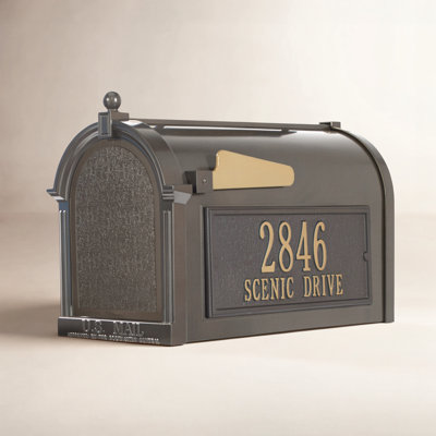 Post Mounted Mailbox