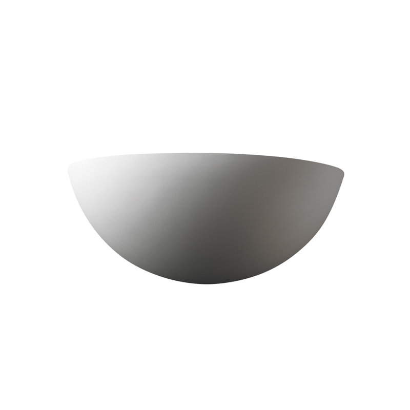 Applique murale Raines Ambiance - Petit quart de sphère - Bisque - Diffuseur - E26, Non, Ciel à minuit