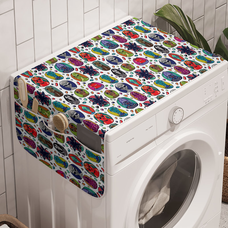 Machine à laver East Urban Home Alien, paquet de 2, 47 po x 18,5 po