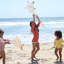 Sunnylife: Baguettes gonflables étoile pour enfants - princesse cygne or - paquet de 2, flotteurs de nouilles scintillantes