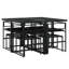 8 - Person Patio Dining Set with Rectangular Table-100243207-100243208-100243209