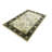 One-of-a-Kind Rectangle 6'1" X 9'1" New Age Wool Area Rug in Black/Cream/Gold