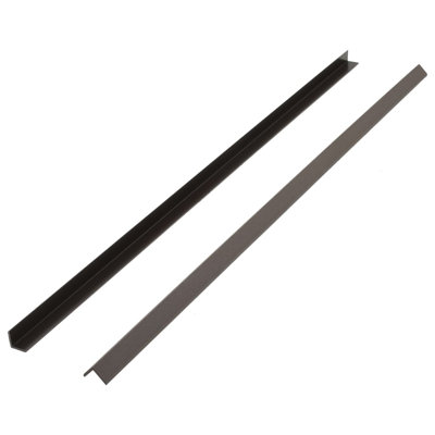 66.9'' L Composite Outward Corner Trim in Gray