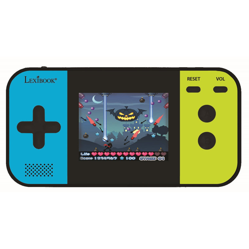 Lexibook 1 Player Battery Powered Handheld Game with 250 Games Included