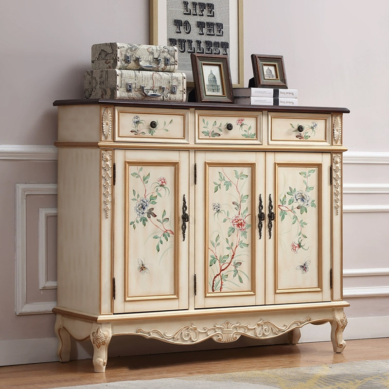 Banc de rangement blanc en bois manufacturé