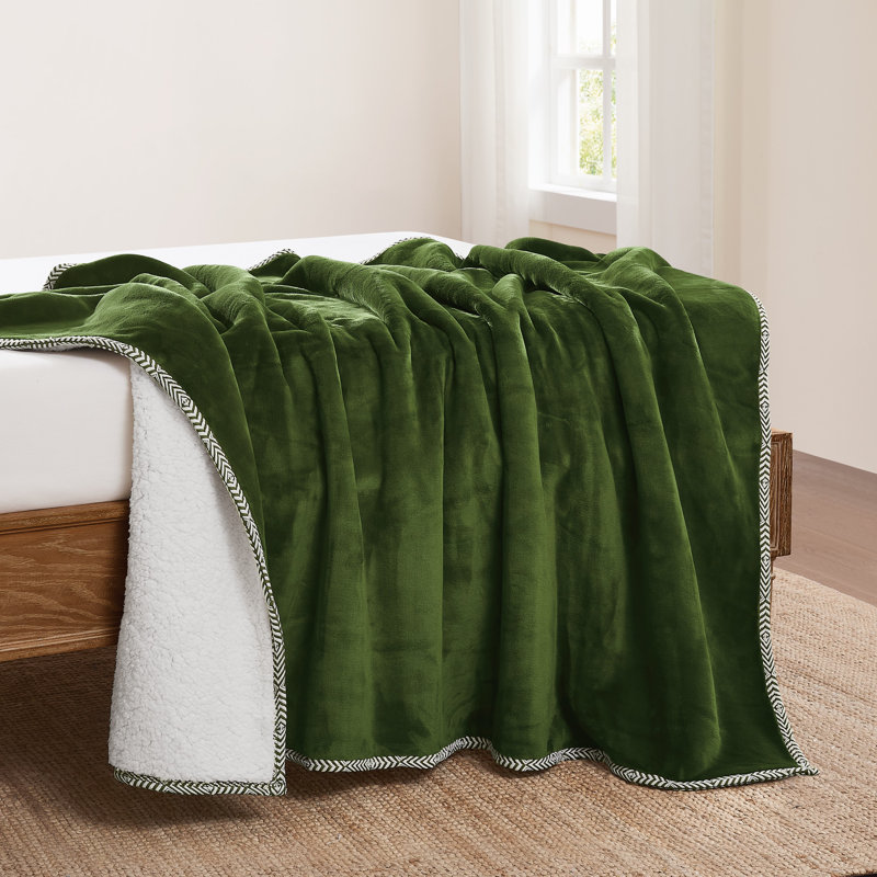 Jeté Brooklyn Loom, Vert