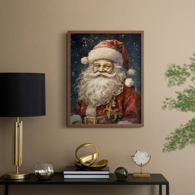 «Christmas Holiday Art», reproduction d'art encadrée CDL