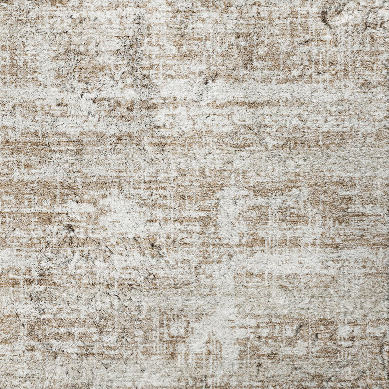 Tapis moderne Dream Shag ADS747, lavable à la machine de qualité supérieure, Beige, 9' x 12'