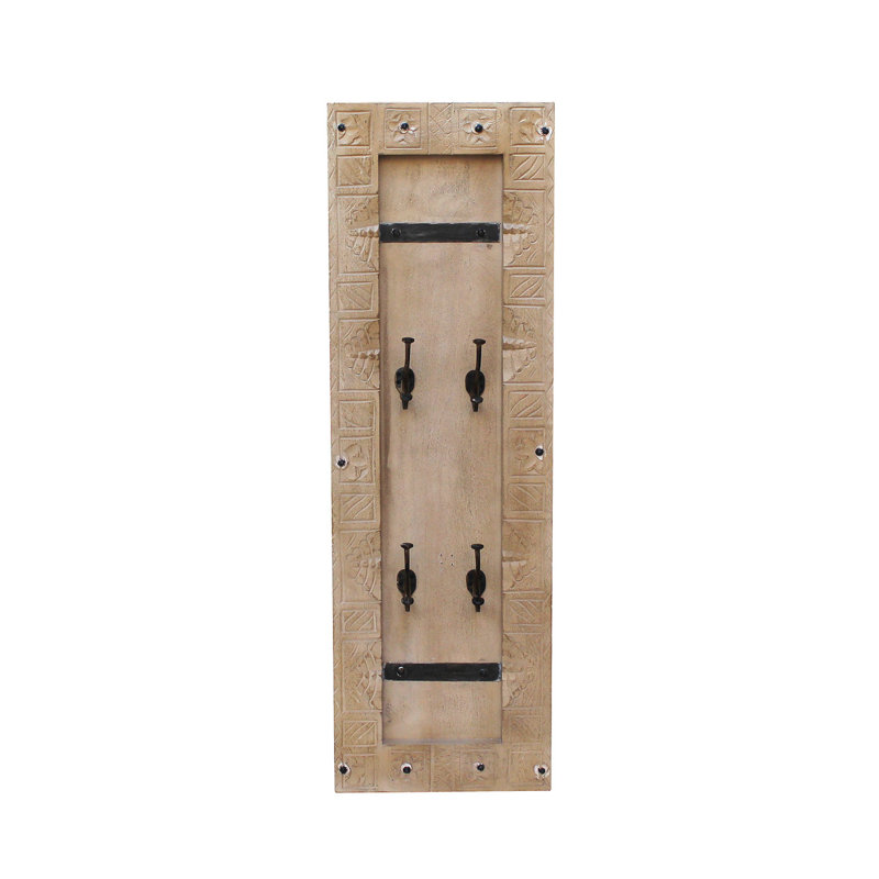 Collum Solid Wood Wardrobe