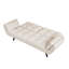 Coussin 57 pouces beige avec deux accoudoirs
