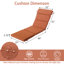 Ensemble de coussins de chaise longue d'extérieur / d'intérieur 25 po x 77 po x 2,75 po (1 paquet)-1753570308-1760283475