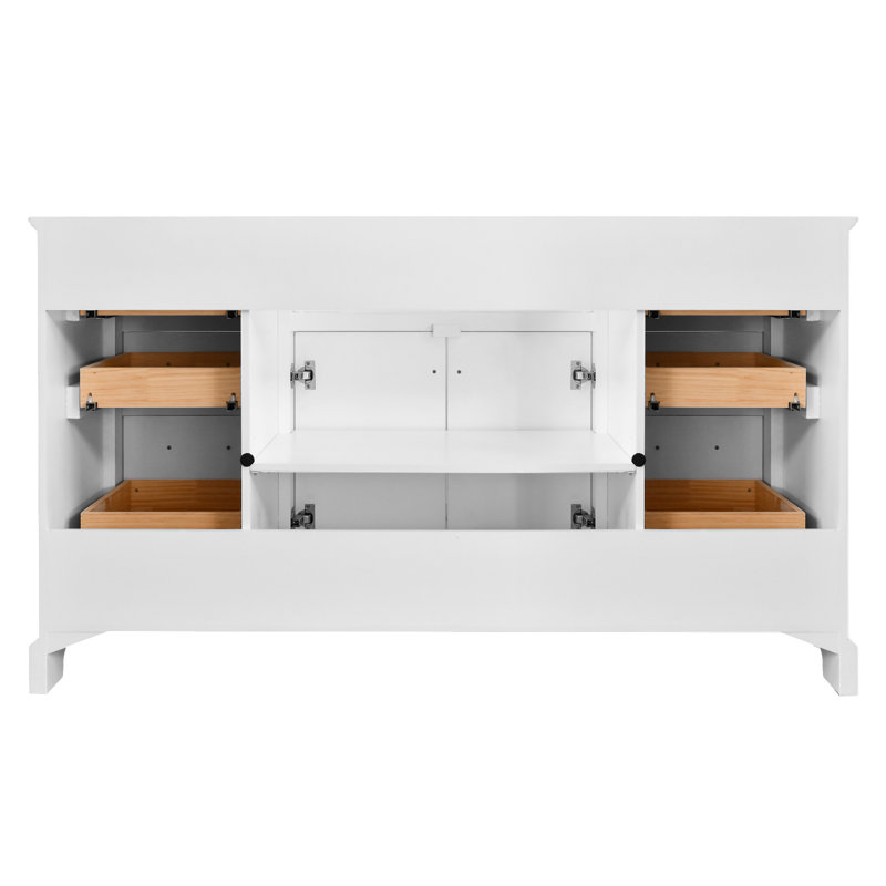 60" Bathroom Vanity Base Only