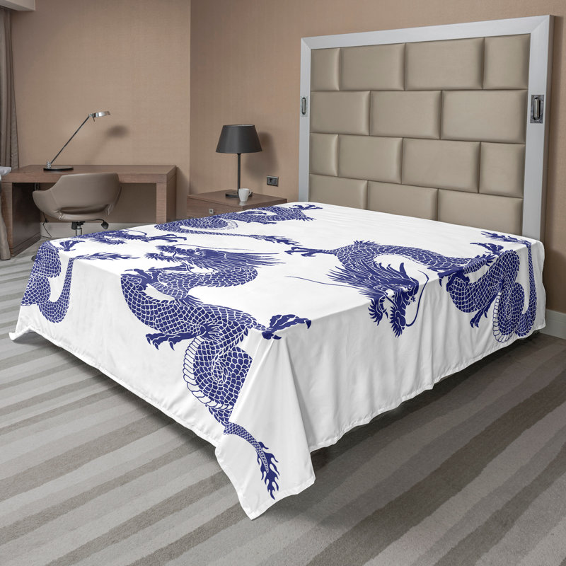 Drap Ambesonne, Drap plat très grand californien
