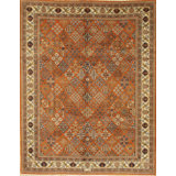 One-of-a-Kind 8'9" X 11'3" Hand Knotted Area Rug