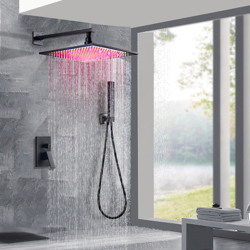 Système de douche complet avec valve brute