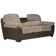 Chinou 96" Upholstered Sofa with Drop Down Table