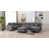 Polyester gris foncé