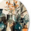 Vase en céramique vert et orange Lancaer-88619663