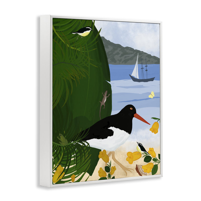  «Island Life» par Beach Giclee Art par Michelle Ingari Designs, H 20 po x l 16 po