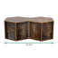 Table de chevet hexagonale 47,24 po Lakeyia-934912316