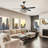 Zeiger 52'' Double-Sided 5-Blade Crystal Indoor Ceiling Fan with Remote Control and Light Kit Included-1671909850