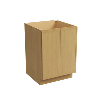 Armoire de cuisine à porte pleine grandeur L 24 po x H 34,5 po x P 24 po prête à assembler