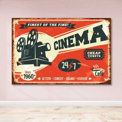Peinture décorative sur toile